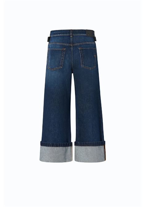 Jeans Pinko Cropped con cintura in pelle PINKO | Jeans | 107277A3HGPJB