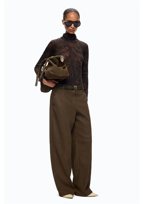 Nubuck effect trousers PINKO |  | 107710A3MDX51