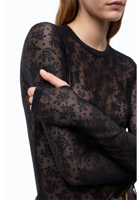 Maglia in pizzo stretch PINKO | 107805A3OJZ99