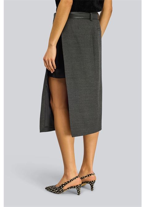 Gonna midi in flanella Semicouture | Gonne | S6WI18Y51